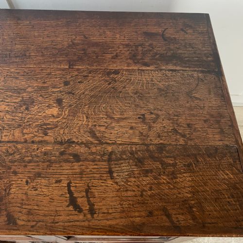 18TH C OAK MULE CHEST - ADDITIONAL PHOTO 5