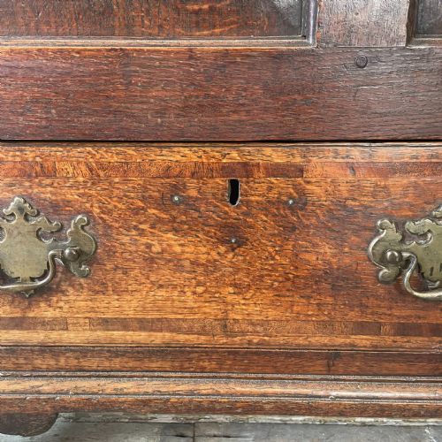 18TH C OAK MULE CHEST - ADDITIONAL PHOTO 8