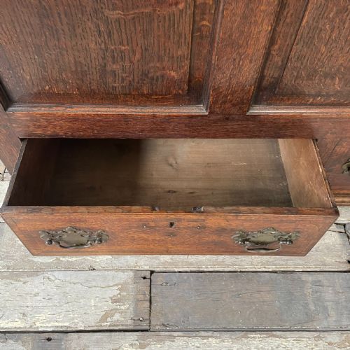 18TH C OAK MULE CHEST - ADDITIONAL PHOTO 17