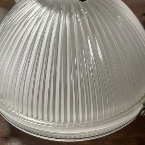 EARLY 20TH C HOLOPHANE PENDANT LIGHT - ADDITIONAL PHOTO 5