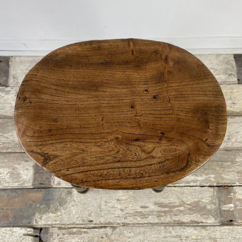 VICTORIAN ELM STOOL - ADDITIONAL PHOTO 6