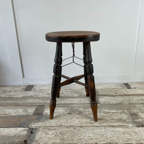 VICTORIAN ELM STOOL - ADDITIONAL PHOTO 7