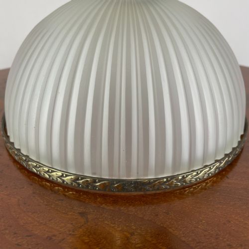 VICTORIAN FLUTED GLASS CEILING LIGHTS - ADDITIONAL PHOTO 2