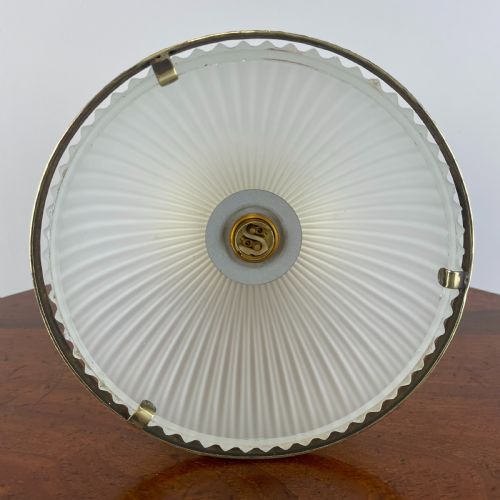 VICTORIAN FLUTED GLASS CEILING LIGHTS - ADDITIONAL PHOTO 3