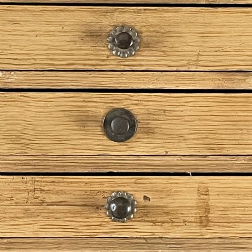 EARLY 20TH C PINE BANK OF DRAWERS - ADDITIONAL PHOTO 13