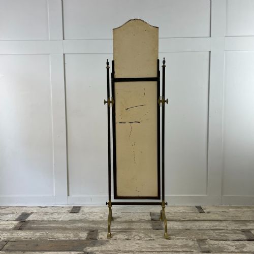 1930'S SHOP CHEVAL MIRROR - ADDITIONAL PHOTO 7