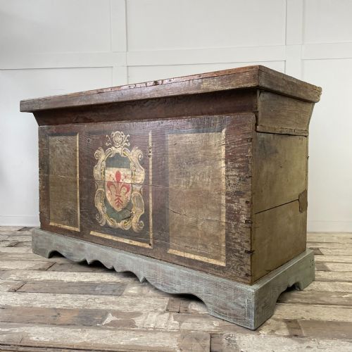 19TH C OAK DOUGH BIN - ADDITIONAL PHOTO 1