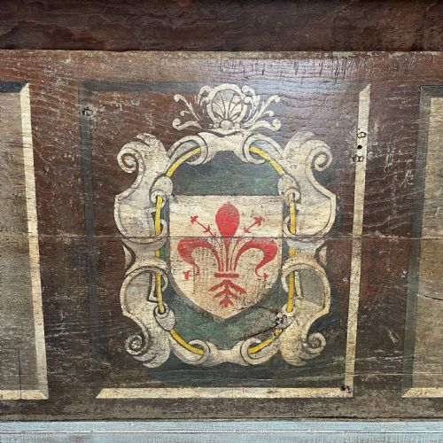19TH C OAK DOUGH BIN - ADDITIONAL PHOTO 2