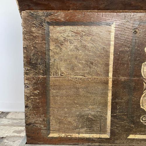 19TH C OAK DOUGH BIN - ADDITIONAL PHOTO 5