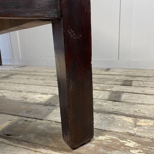 19TH C HALL BENCH - ADDITIONAL PHOTO 8