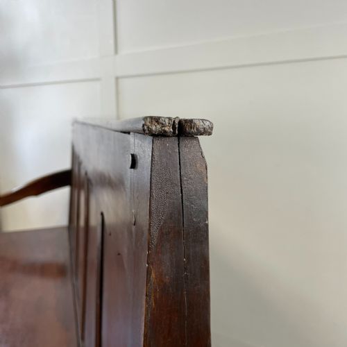 19TH C HALL BENCH - ADDITIONAL PHOTO 9