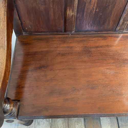 19TH C HALL BENCH - ADDITIONAL PHOTO 12