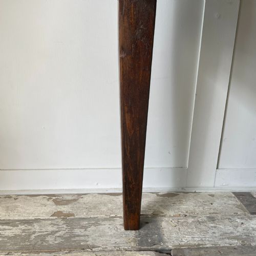 EARLY 19TH C FRENCH OAK ELM KITCHEN TABLE - ADDITIONAL PHOTO 7