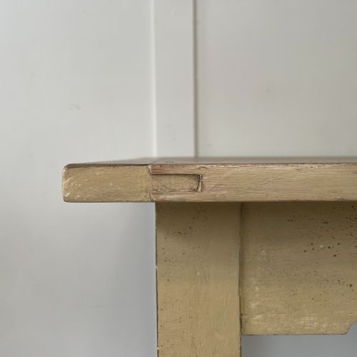 EARLY 20TH C FRENCH OAK KITCHEN TABLE - ADDITIONAL PHOTO 7