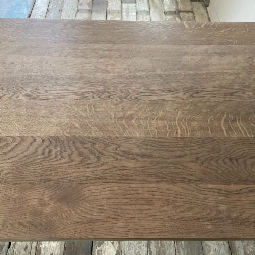 EARLY 20TH C FRENCH OAK KITCHEN TABLE - ADDITIONAL PHOTO 12