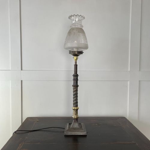 EARLY 20TH C TABLE LAMP - ADDITIONAL PHOTO 1