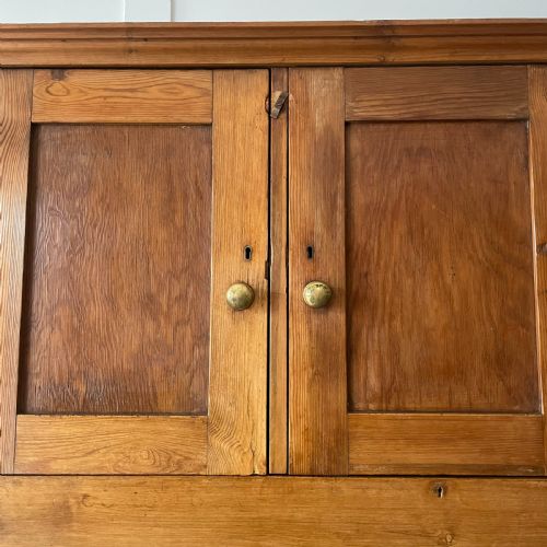VICTORIAN PINE LARDER CUPBOARD - ADDITIONAL PHOTO 6