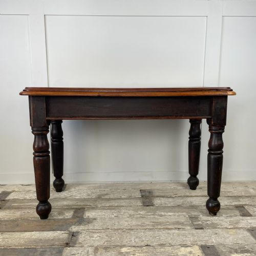 19th c mahogany hall table - CATEGORY: ANTIQUE TABLES - DATED 19TH CENTURY