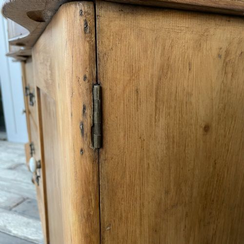 VICTORIAN PINE DRESSER BASE - ADDITIONAL PHOTO 14