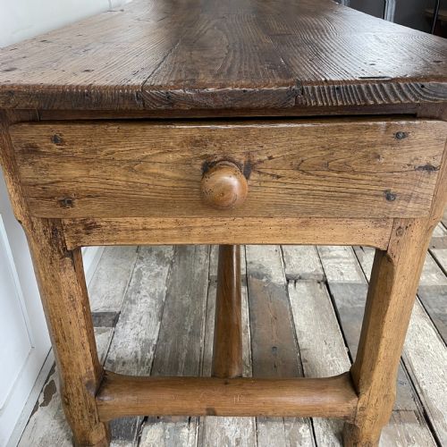 19TH C FRENCH KITCHEN TABLE - ADDITIONAL PHOTO 4