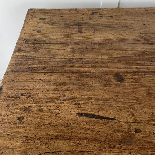 19TH C FRENCH KITCHEN TABLE - ADDITIONAL PHOTO 17