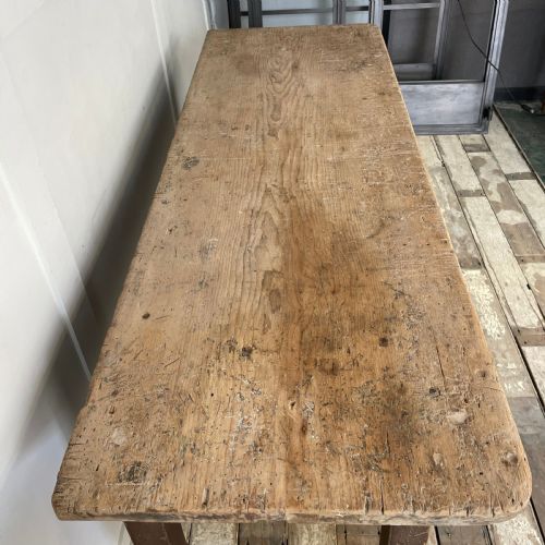 EARLY 19TH C WELSH KITCHEN PREP TABLE - ADDITIONAL PHOTO 8