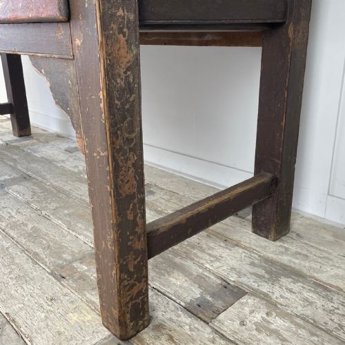 EARLY 19TH C WELSH KITCHEN PREP TABLE - ADDITIONAL PHOTO 9