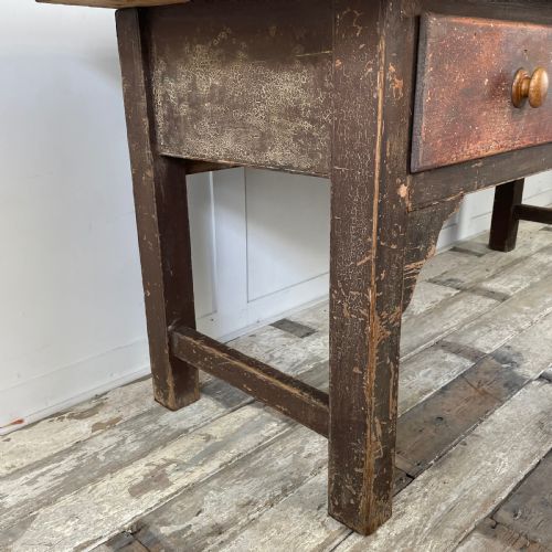 EARLY 19TH C WELSH KITCHEN PREP TABLE - ADDITIONAL PHOTO 10
