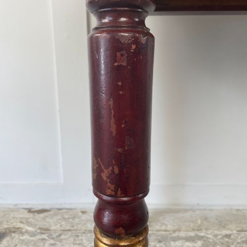 VICTORIAN CHINOISERIE LAMP TABLE - ADDITIONAL PHOTO 5