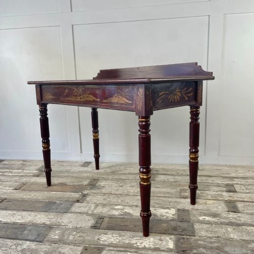 VICTORIAN CHINOISERIE LAMP TABLE - ADDITIONAL PHOTO 9