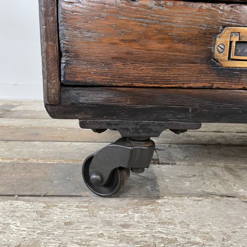 19TH C GUNSMITHS BANK OF DRAWERS - ADDITIONAL PHOTO 6