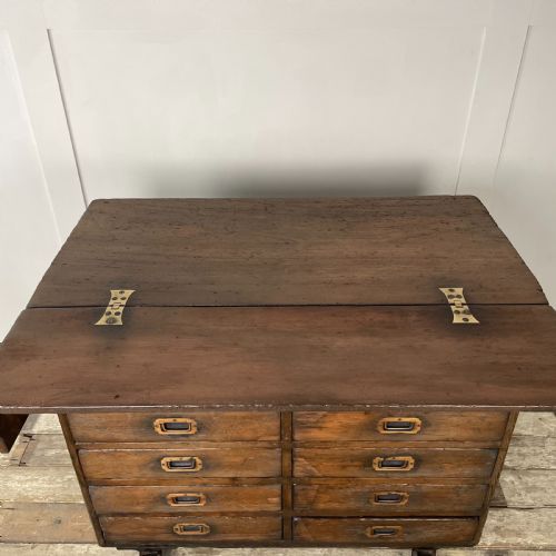 19TH C GUNSMITHS BANK OF DRAWERS - ADDITIONAL PHOTO 9