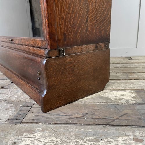OAK GLOBE WERNICKE BARRISTERS BOOKCASE - ADDITIONAL PHOTO 2