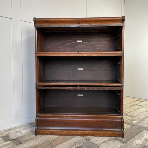 OAK GLOBE WERNICKE BARRISTERS BOOKCASE - ADDITIONAL PHOTO 5