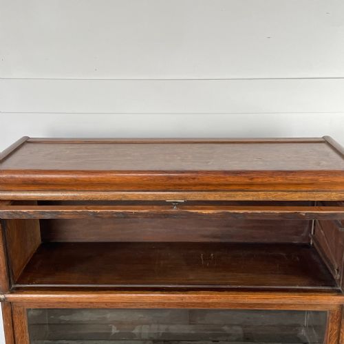 OAK GLOBE WERNICKE BARRISTERS BOOKCASE - ADDITIONAL PHOTO 9