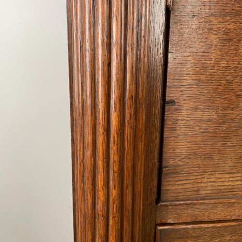 19TH C WELSH OAK CHEST OF DRAWERS - ADDITIONAL PHOTO 4