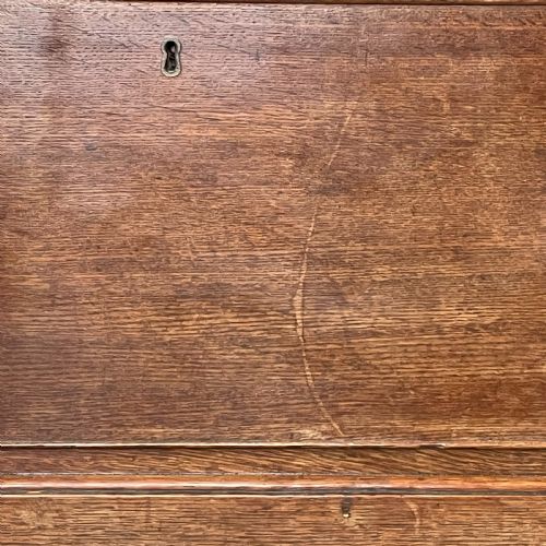 19TH C WELSH OAK CHEST OF DRAWERS - ADDITIONAL PHOTO 11