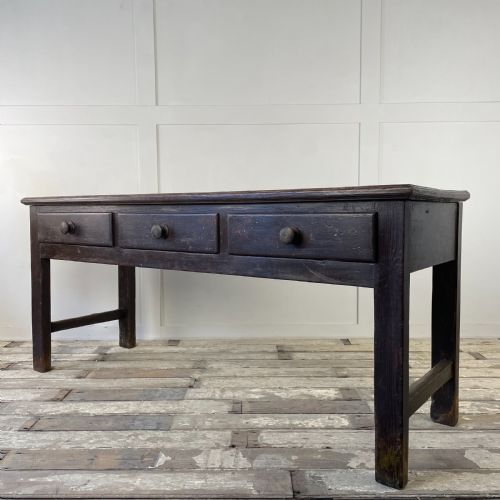 GEORGIAN PAINTED PINE PREP TABLE - ADDITIONAL PHOTO 1
