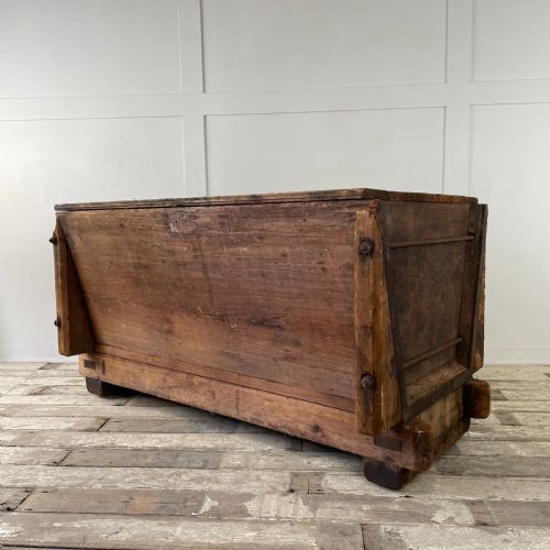 large 19th c pine dough bin - CATEGORY: ANTIQUE CHESTS - DATED 19TH CENTURY