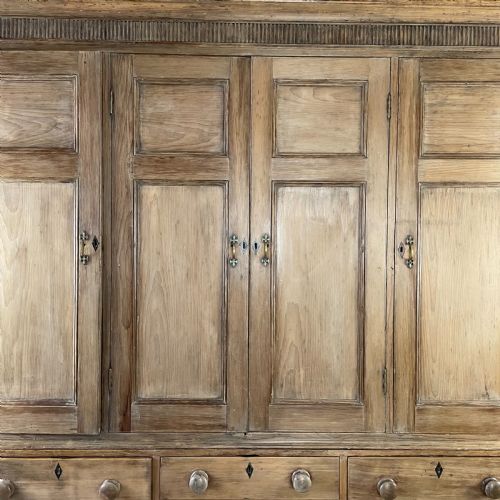 EARLY 19TH C PINE HOUSEKEEPERS CUPBOARD - ADDITIONAL PHOTO 5