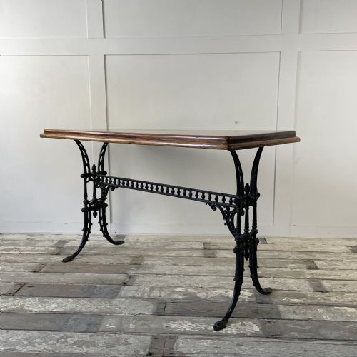 victorian mahogany console table - CATEGORY: ANTIQUE TABLES - DATED VICTORIAN