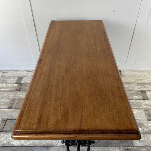 VICTORIAN MAHOGANY CONSOLE TABLE - ADDITIONAL PHOTO 2