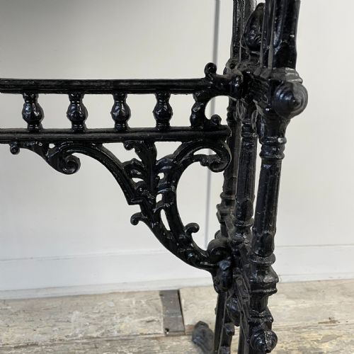 VICTORIAN MAHOGANY CONSOLE TABLE - ADDITIONAL PHOTO 8