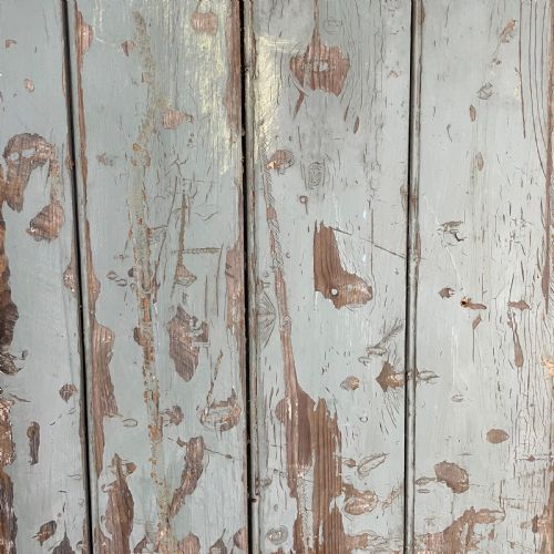 19TH C PAINTED PINE SCHOOL CUPBOARD - ADDITIONAL PHOTO 10