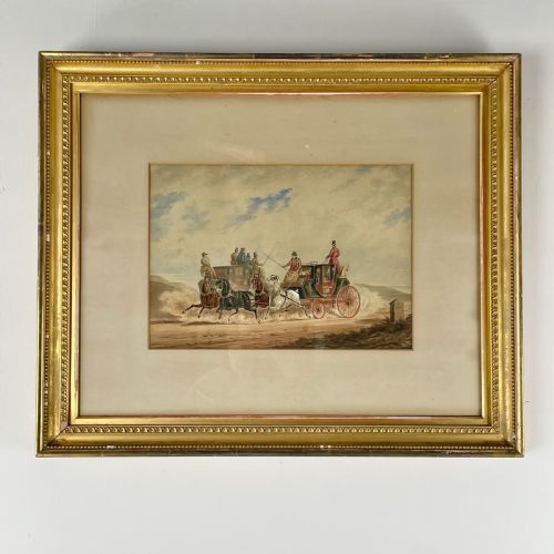 19th c watercolour charles cooper henderson - CATEGORY: ANTIQUE ART - DATED 19TH CENTURY
