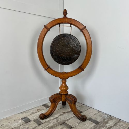 edwardian dinner gong - CATEGORY: ANTIQUE MISCELLANEOUS - DATED EDWARDIAN