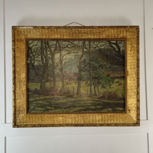 oil on canvas signed and dated hering 1909 - CATEGORY: ANTIQUE ART - DATED 1910