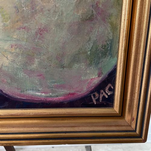 OIL ON CANVAS PETER A CLARKE SUNMAN 1950'S - ADDITIONAL PHOTO 1