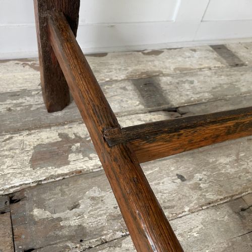 18TH C ELM TAVERN TABLE - ADDITIONAL PHOTO 7