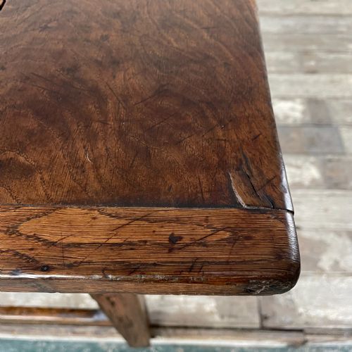 18TH C ELM TAVERN TABLE - ADDITIONAL PHOTO 13